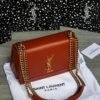 WhatsApp Image 2026-07-21 at 2.21.37 AM (1) Saint Laurent Terracotta Leather Flap Shoulder Bag